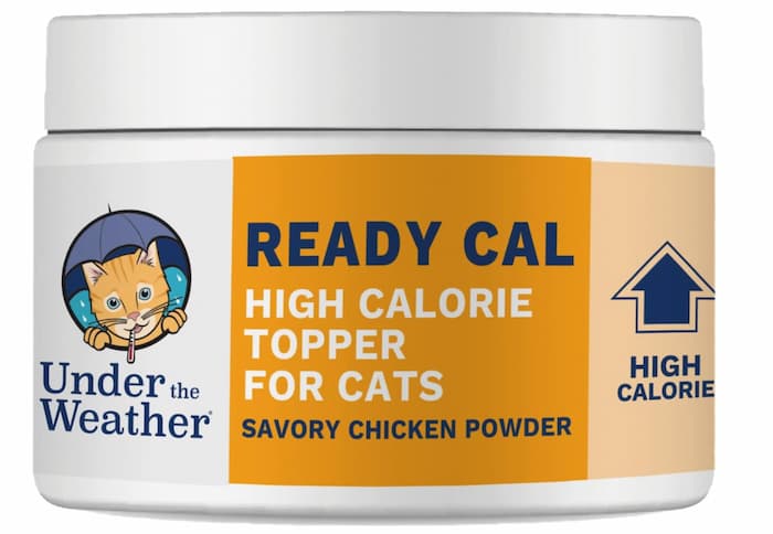 Under the Weather weight gain topper for cats